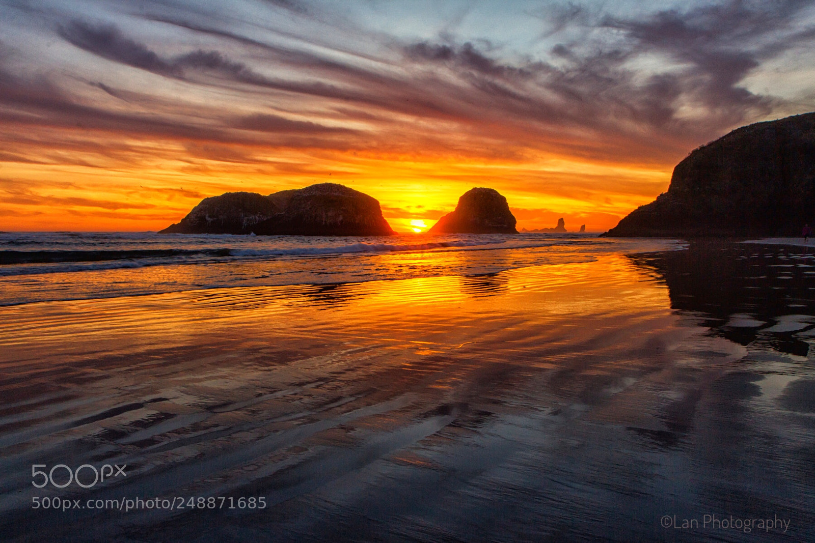 Canon EOS 60D sample photo. Cannon beach sunset photography