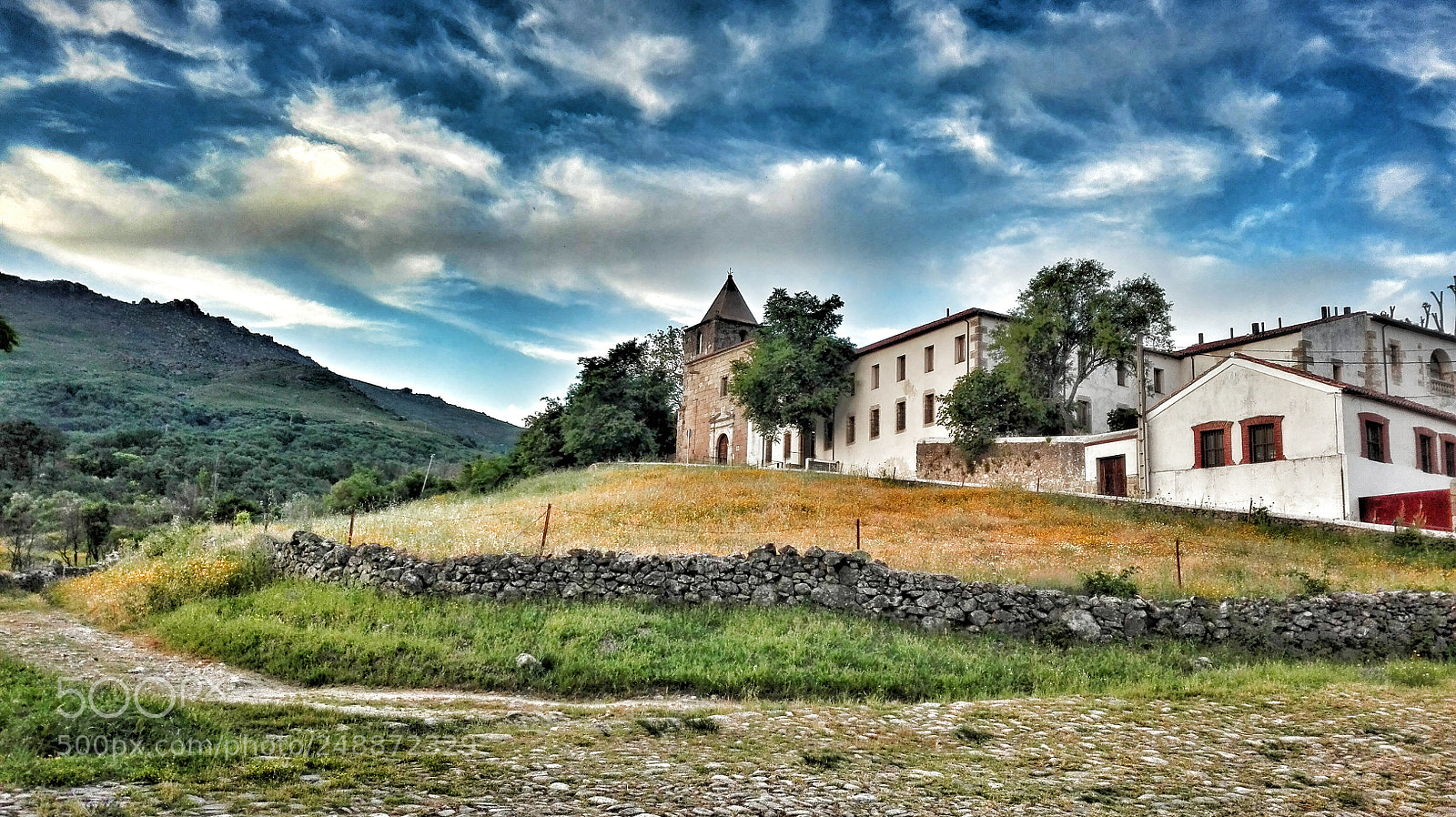 HUAWEI P8 Lite sample photo. Hospedería conventual. photography