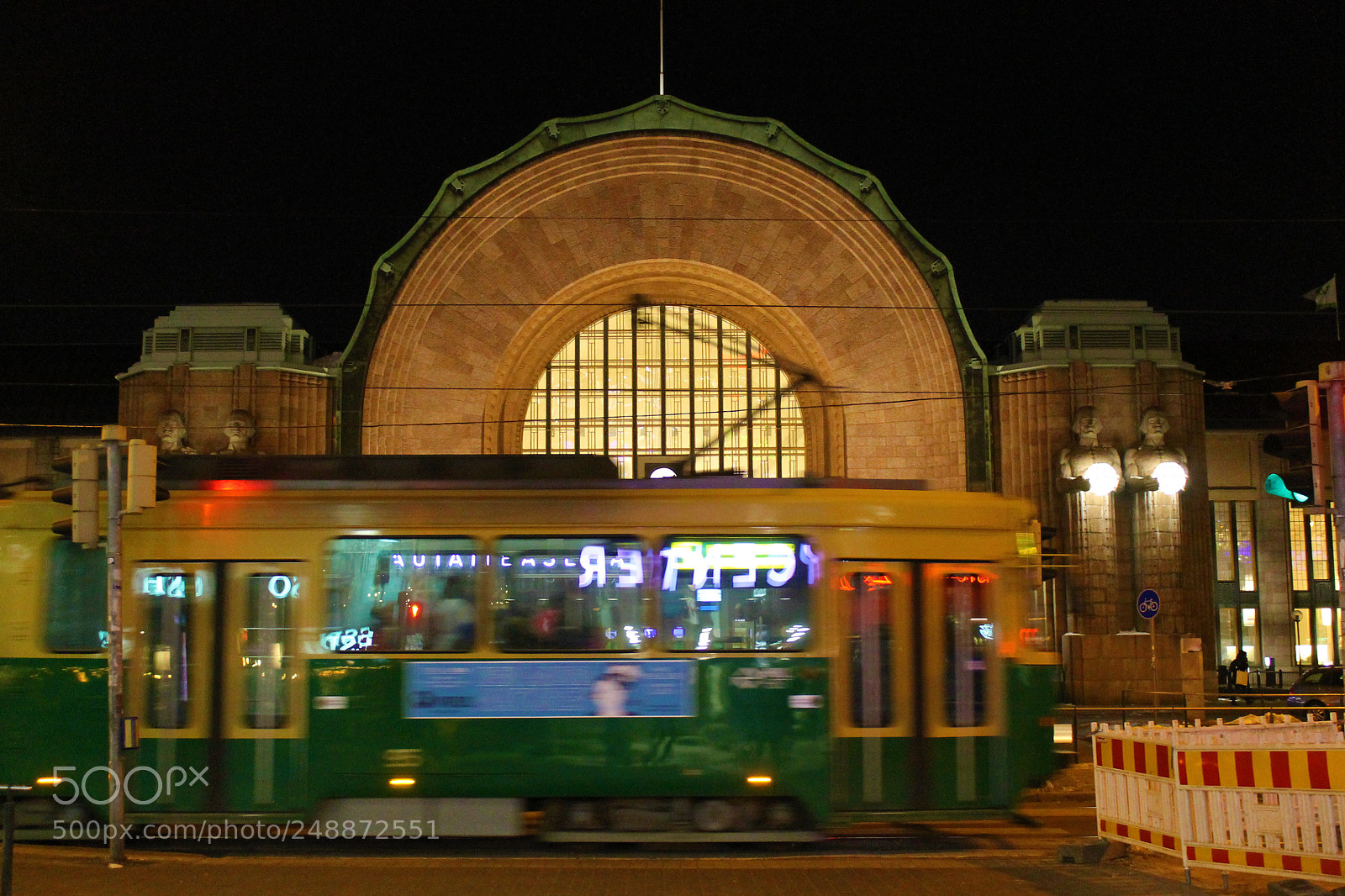 Canon EOS 1100D (EOS Rebel T3 / EOS Kiss X50) sample photo. Tram background of railway photography