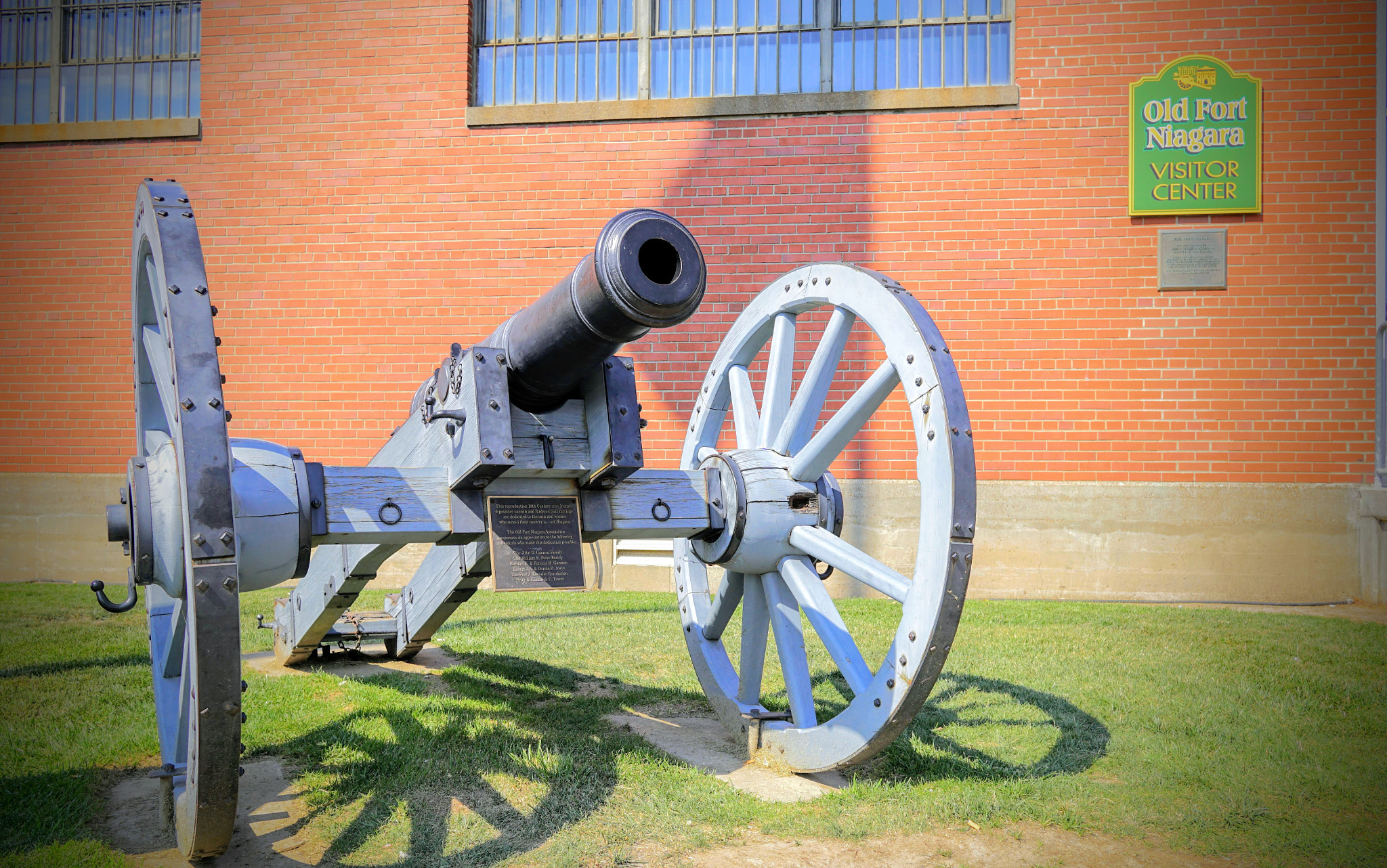 Sony a6300 + Sigma 19mm F2.8 EX DN sample photo. Old fort niagara photography