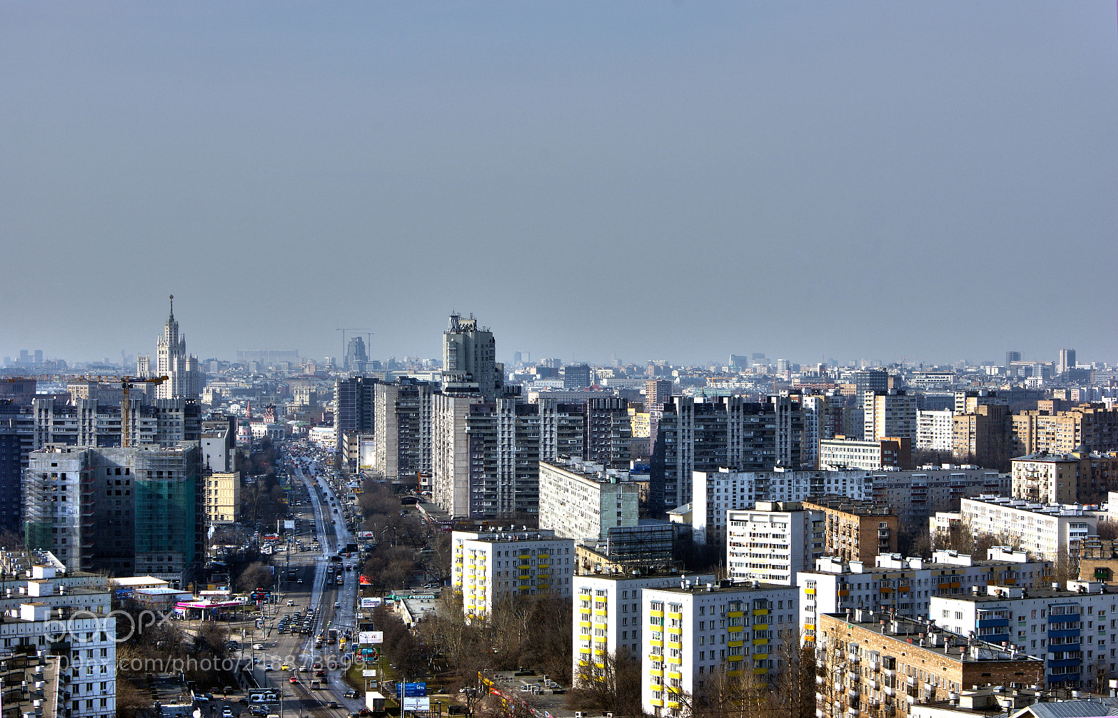 Sony Alpha DSLR-A290 sample photo. Volgogradskiy avenue photography