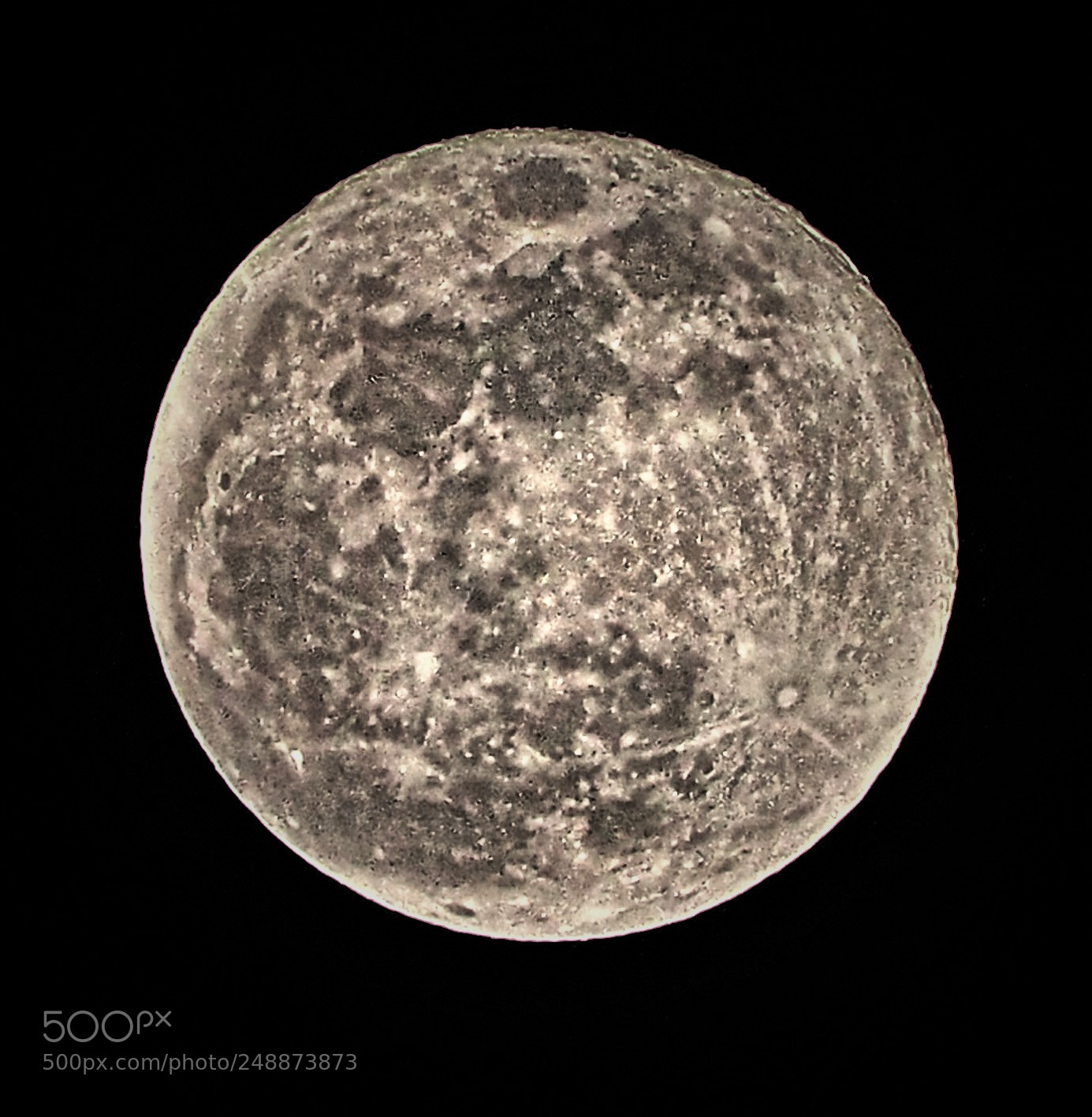 Olympus OM-D E-M5 sample photo. Full moon. photography