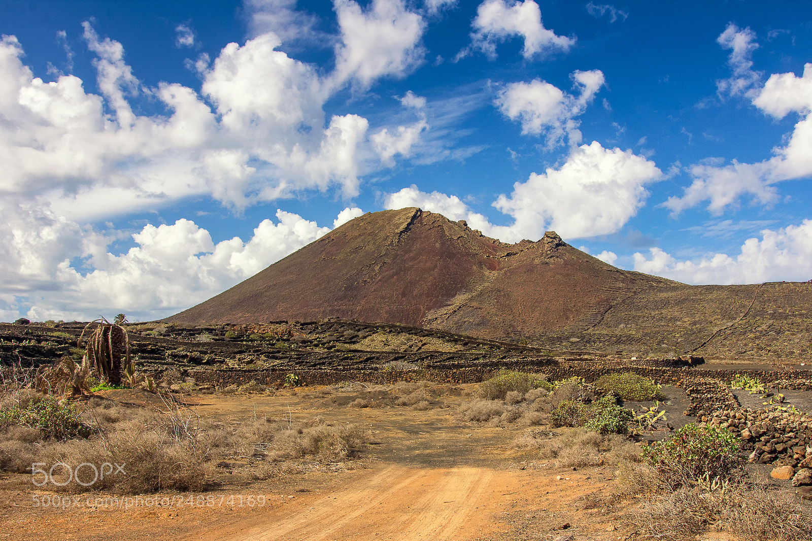 Canon EOS 60D sample photo. Farm under the volcano photography