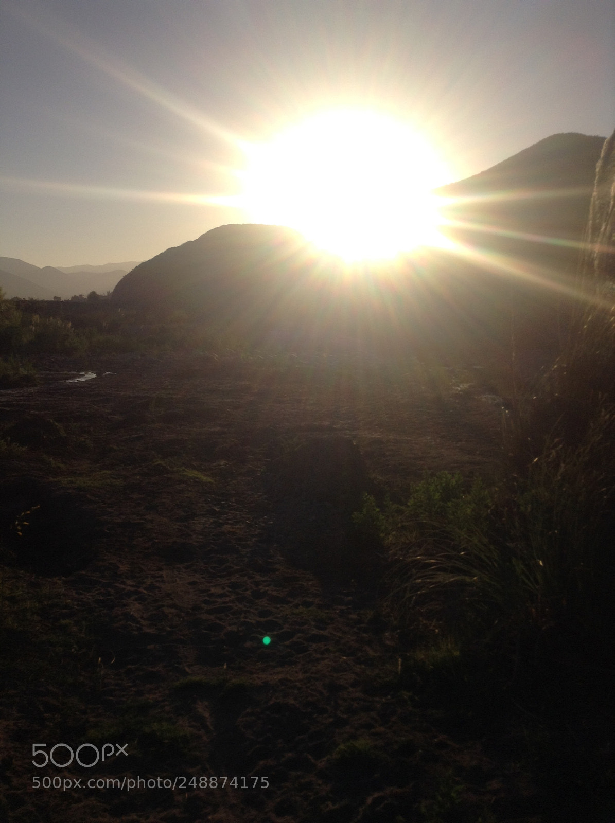 Apple iPod touch sample photo. Atardecer en el valle photography