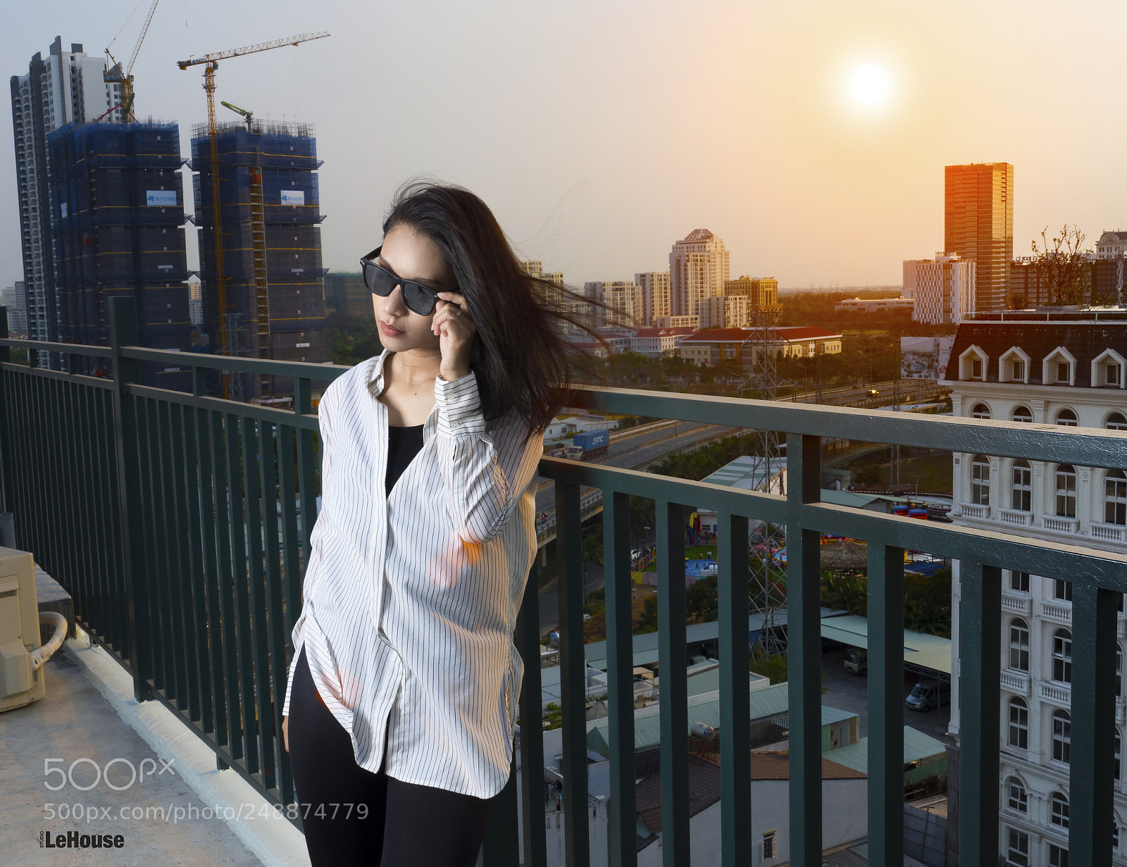 Olympus OM-D E-M5 II sample photo. On the roof photography