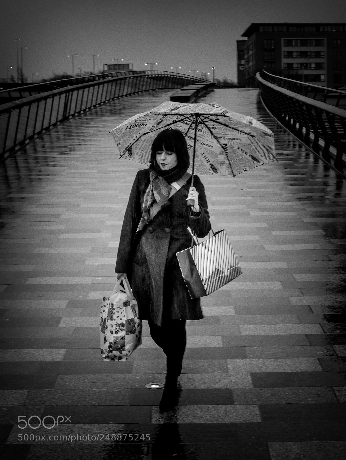 Nikon D7100 sample photo. Rainy evening photography