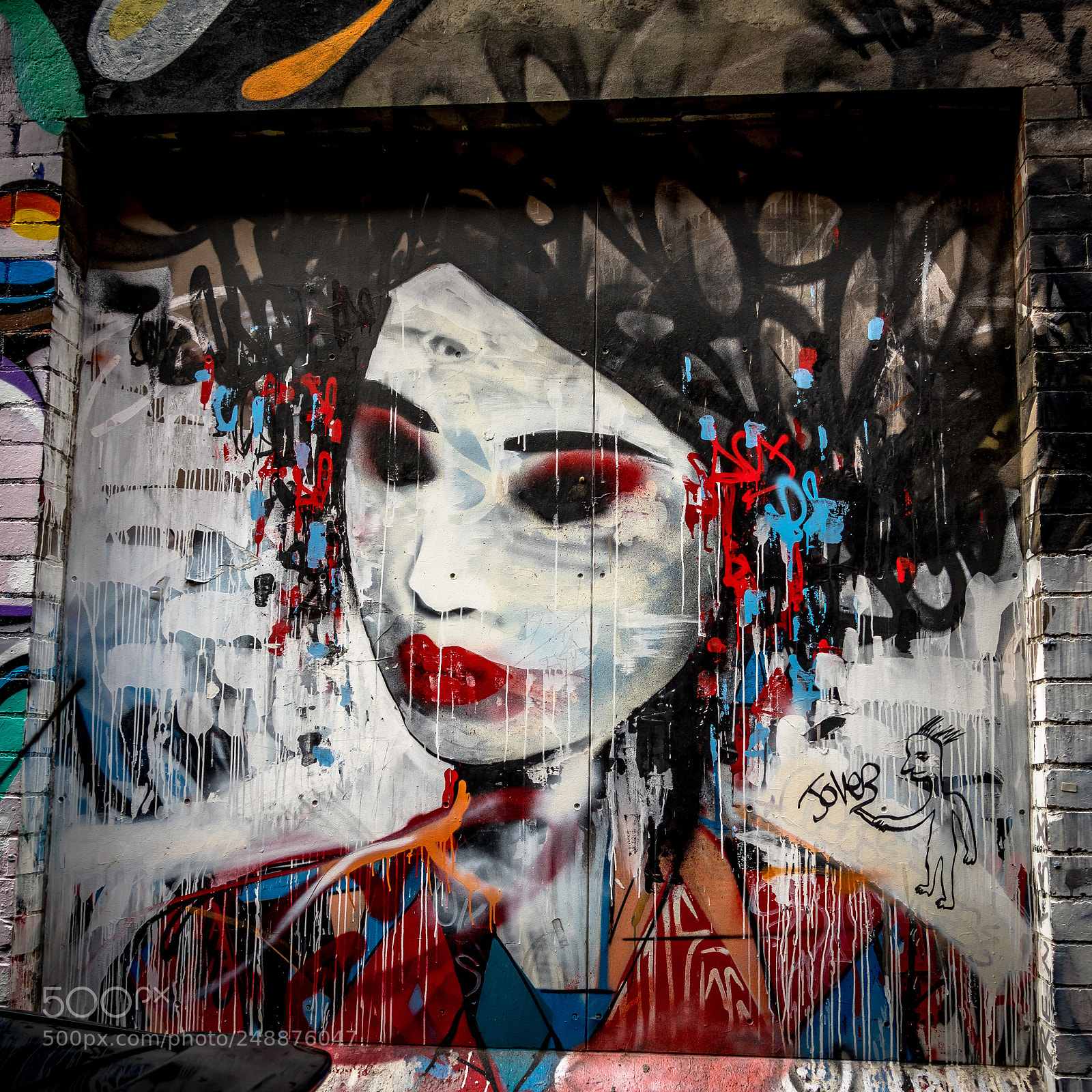 Sony a7R sample photo. White face photography