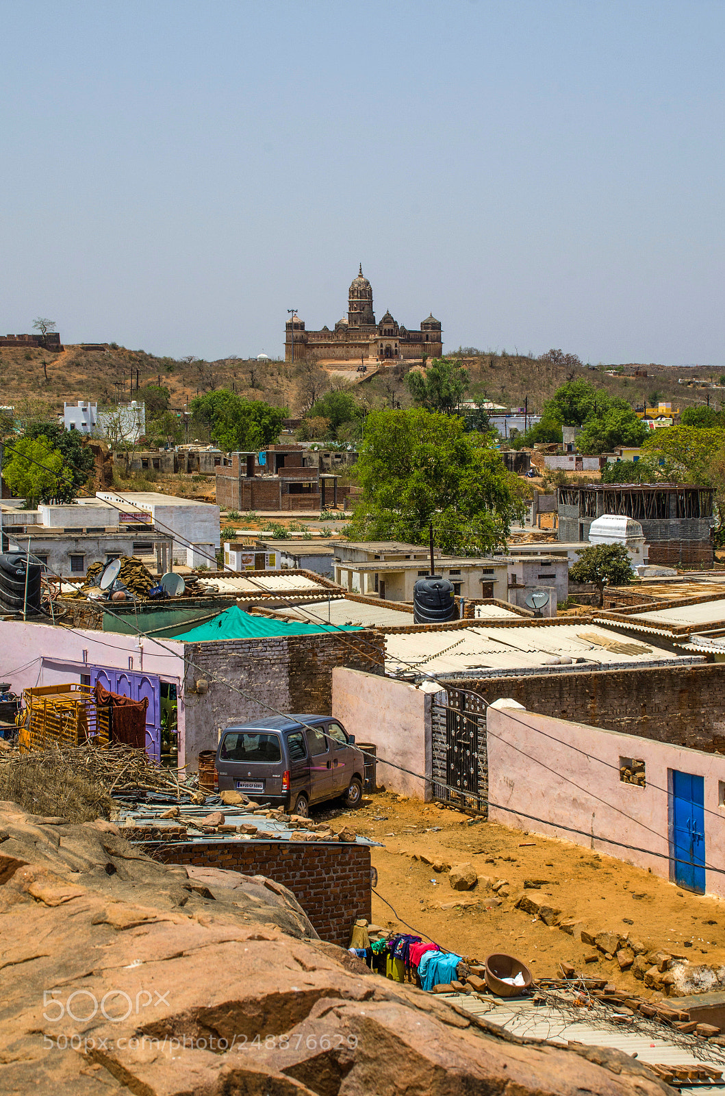 Nikon D7000 sample photo. Temple on a hill photography