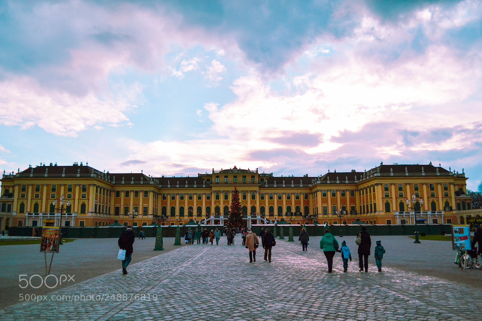 Nikon D3100 sample photo. Schönbrunn palace photography
