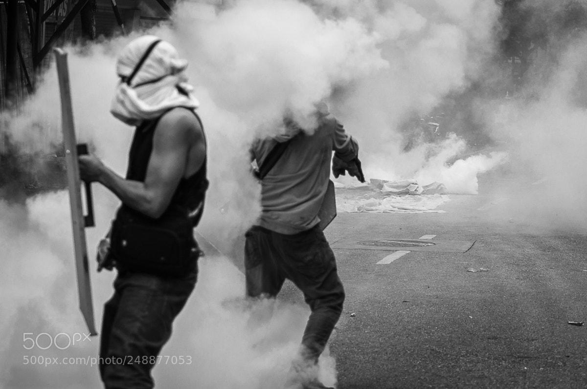 Nikon D5000 sample photo. Protesta photography