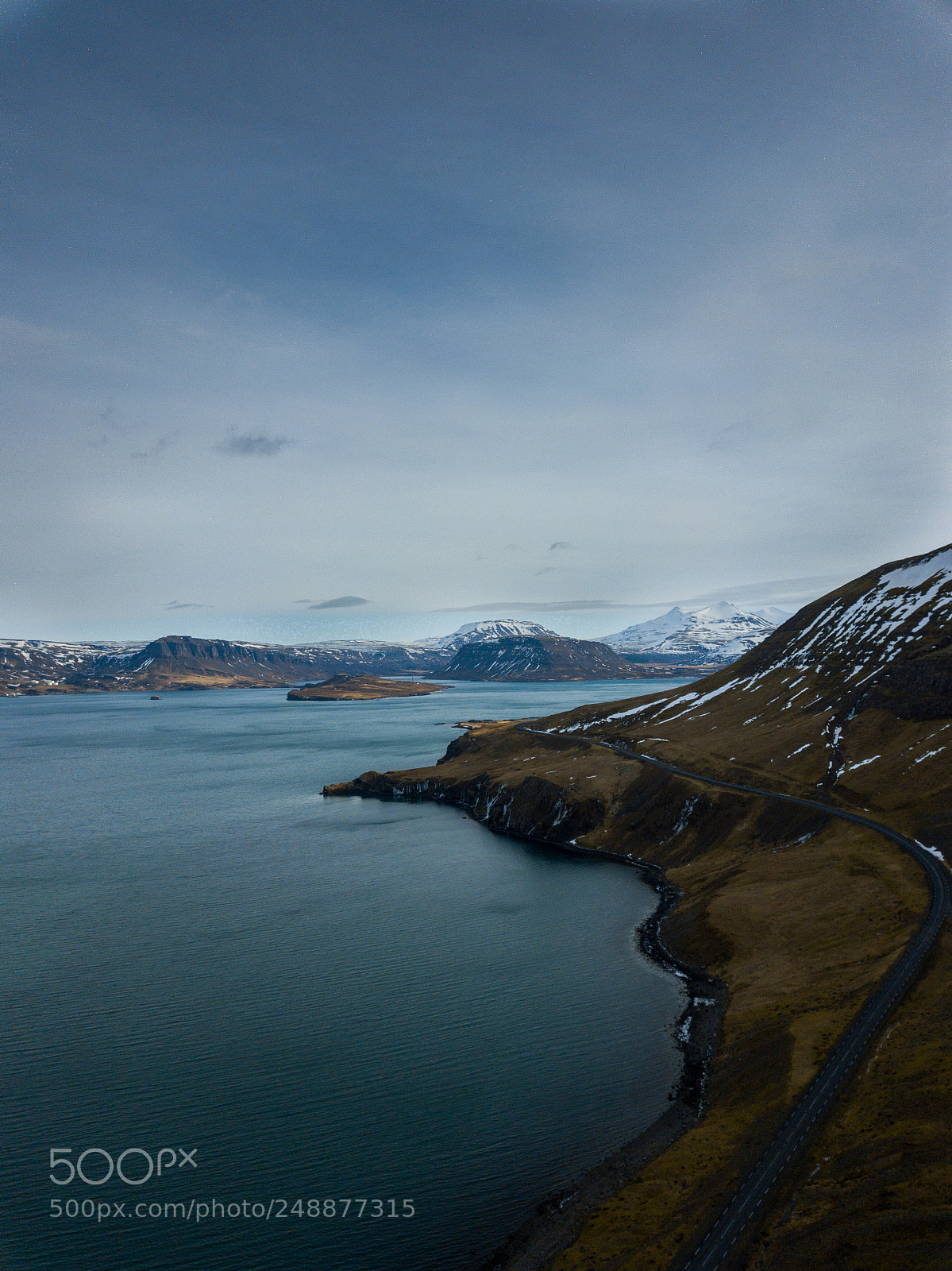DJI FC220 sample photo. Hvalfjörður photography