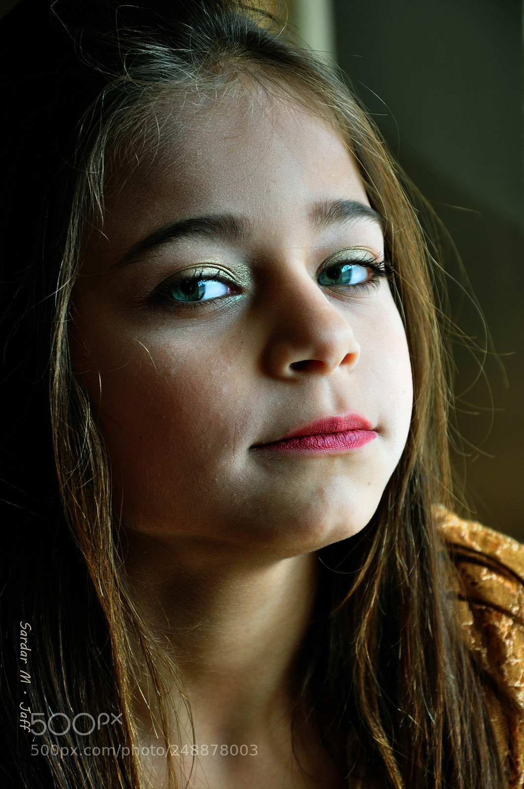 Nikon D90 sample photo. Green eyes photography