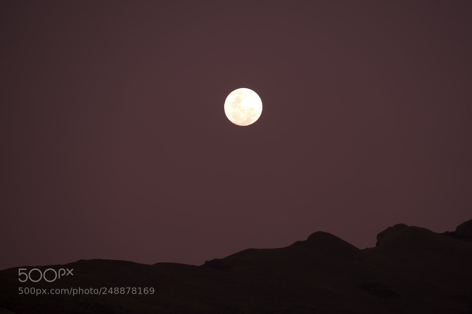 Sony a7 sample photo. Noche de luna en photography