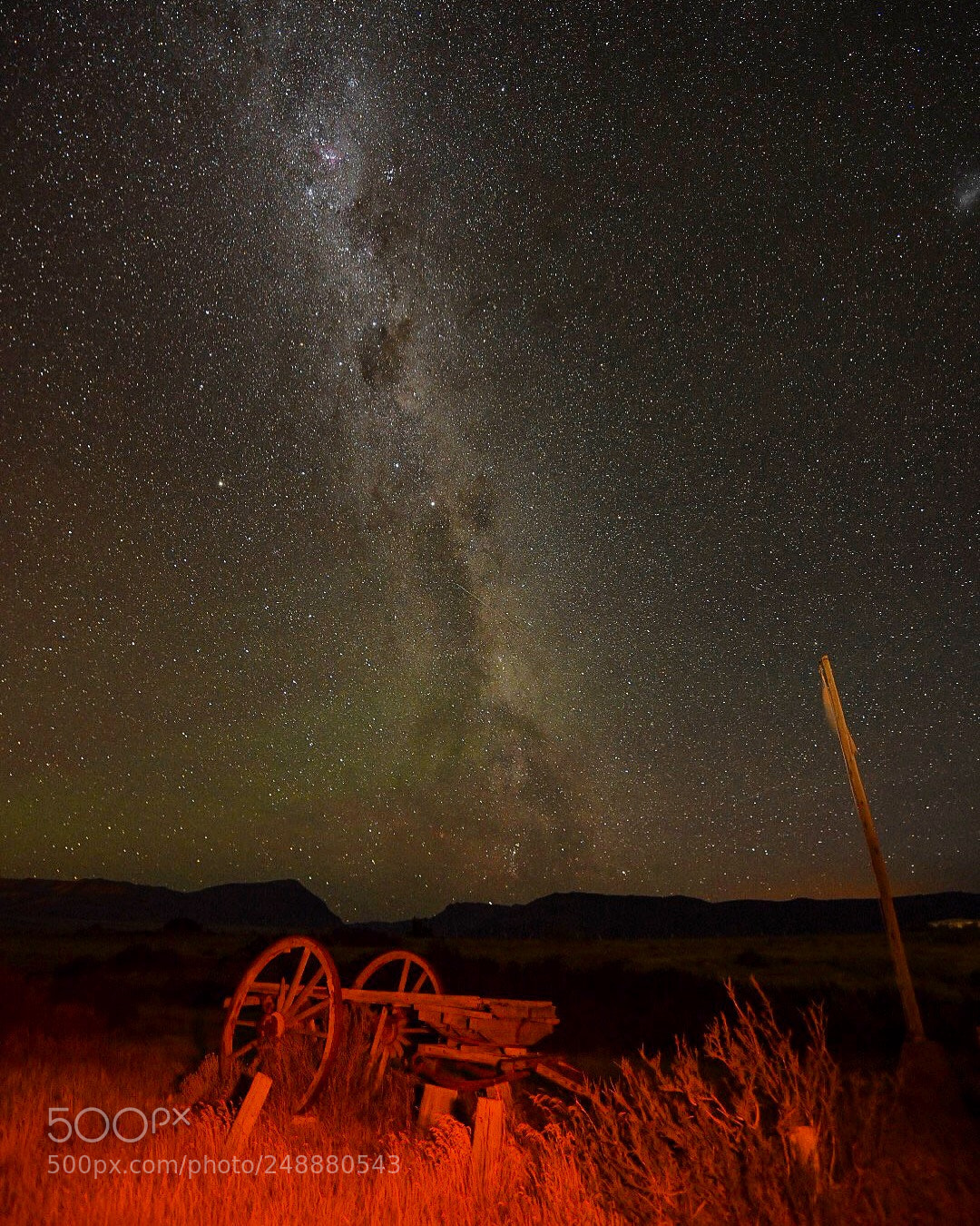 Nikon D850 sample photo. Patagonia and via lactea photography