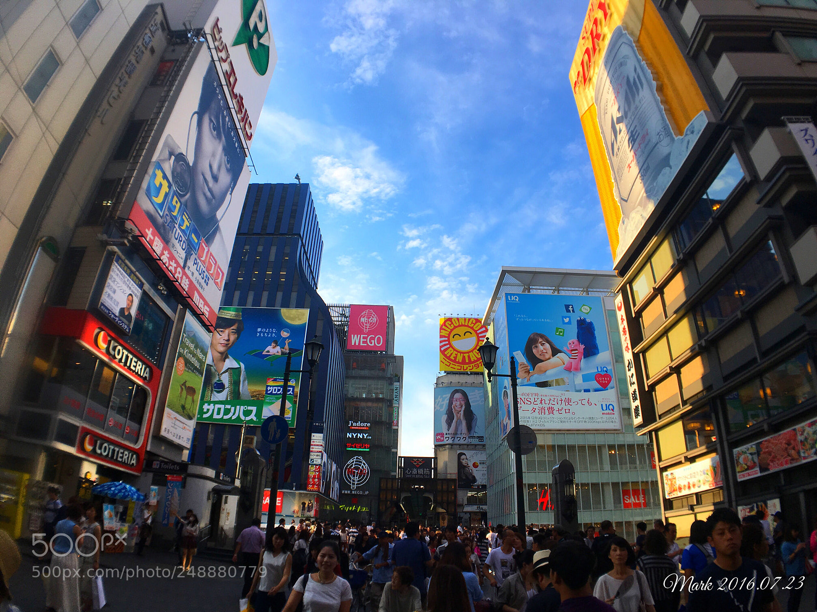 Apple iPhone 6s sample photo. Shinsaibashi,osaka photography