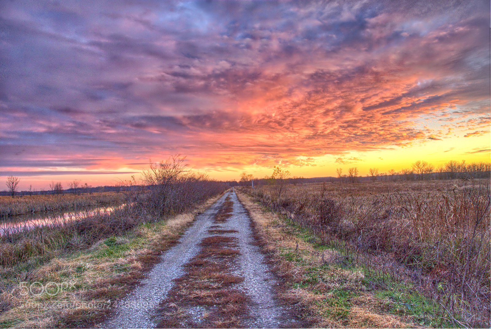 Nikon D200 sample photo. The lost road photography