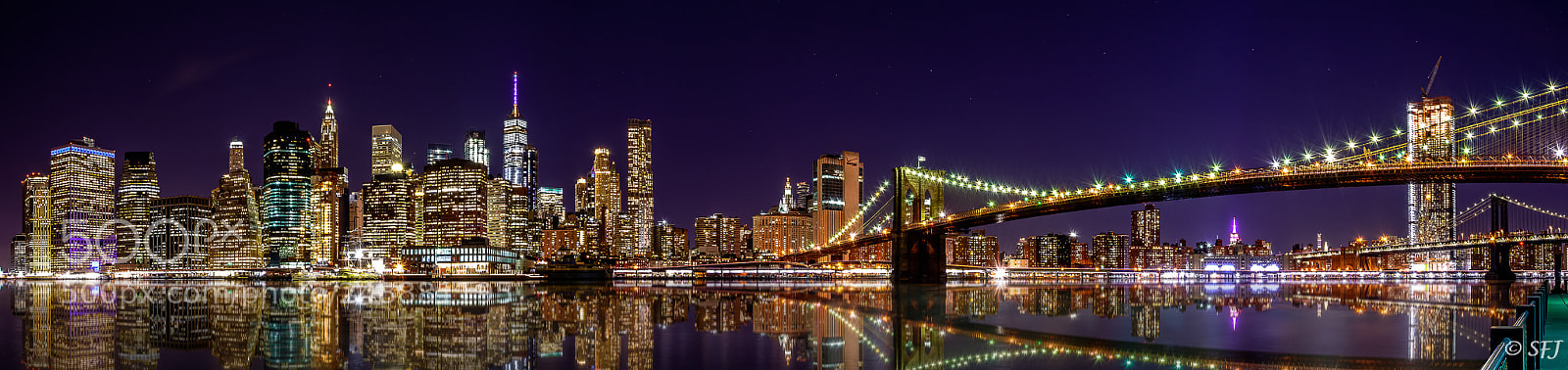 Nikon D7100 sample photo. Brooklyn panorama photography
