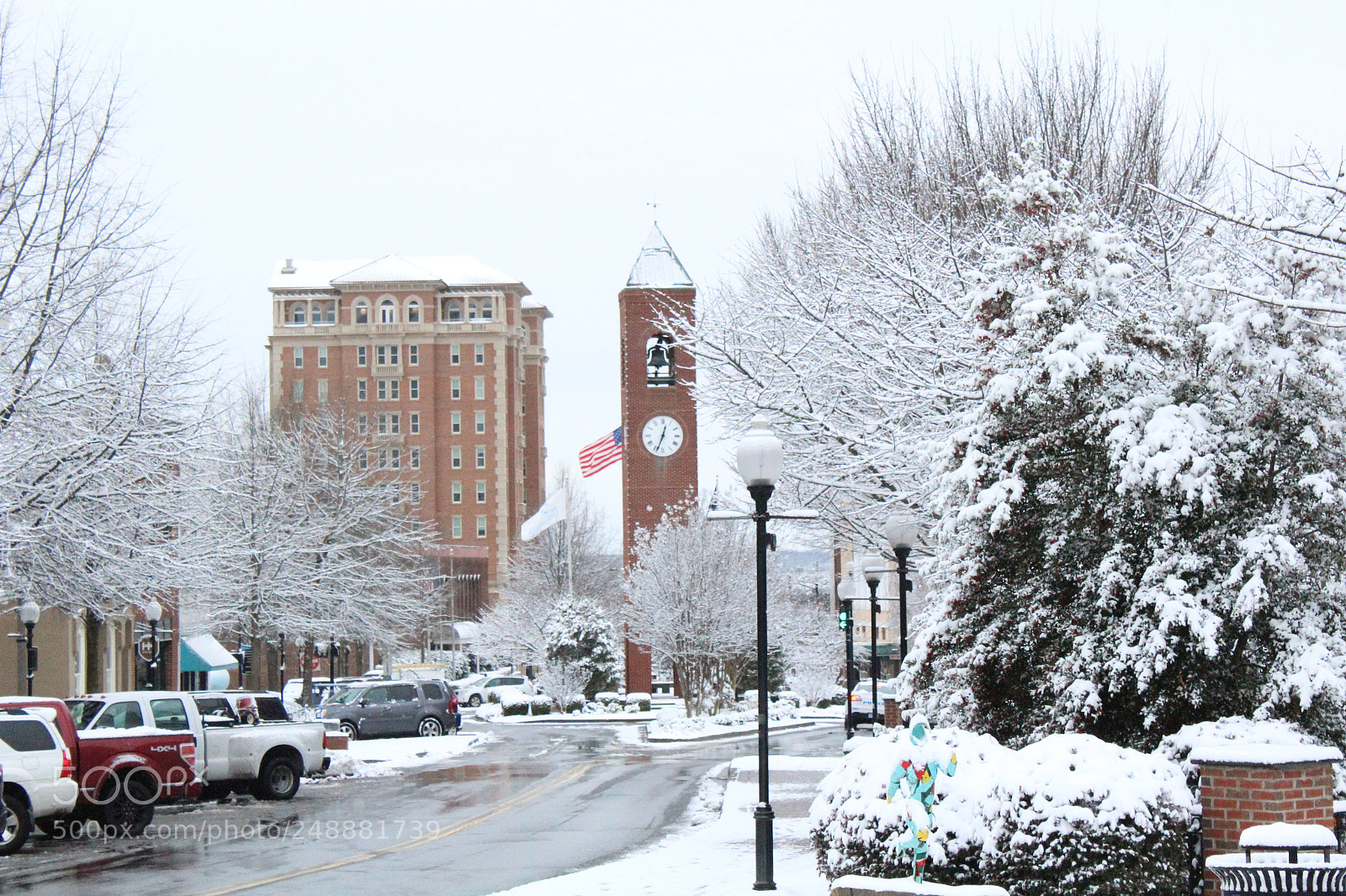 Canon EOS 1200D (EOS Rebel T5 / EOS Kiss X70 / EOS Hi) sample photo. Spartanburg snow photography