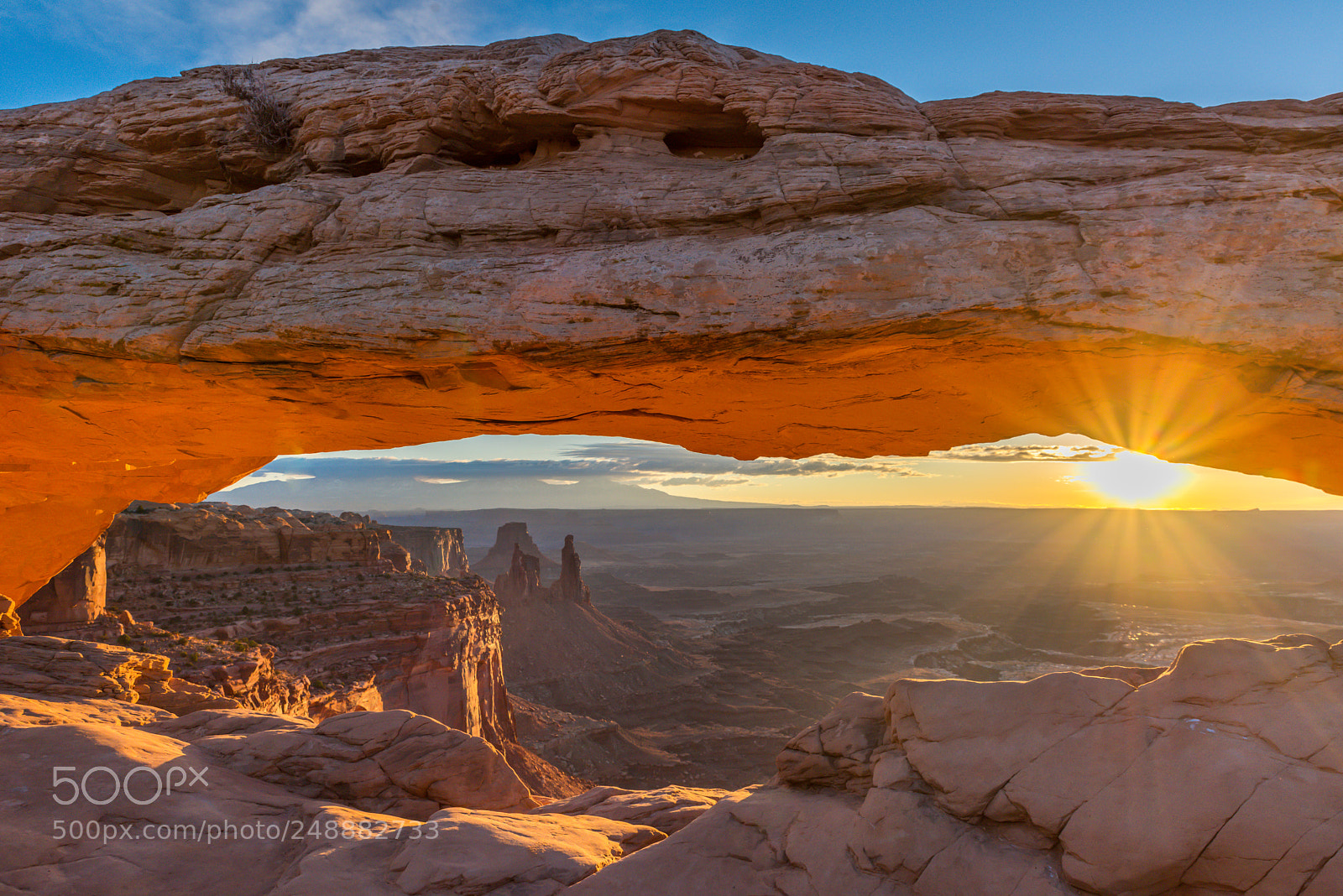 Nikon D810 sample photo. Sunrise over mesa photography
