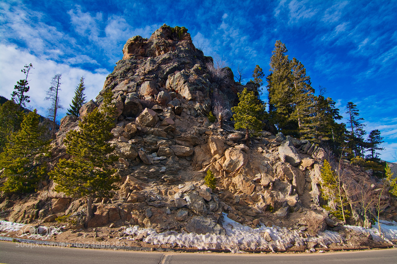 Nikon D7100 sample photo. Roadside landscape photography