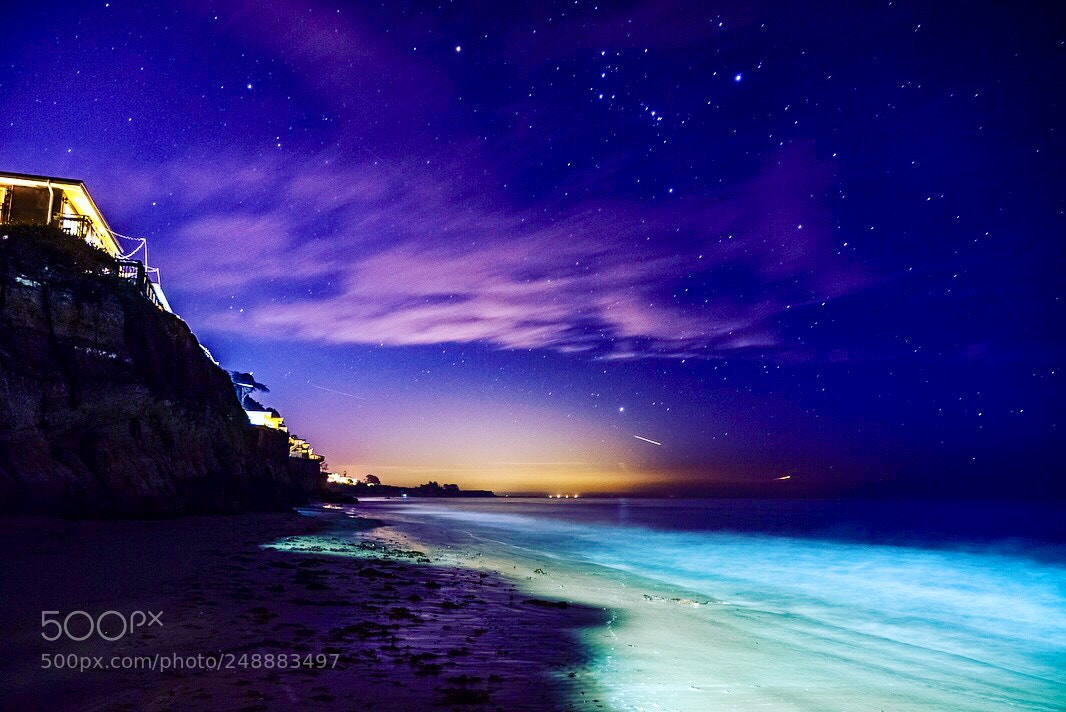 Sony Alpha NEX-7 sample photo. Beach at night ? photography