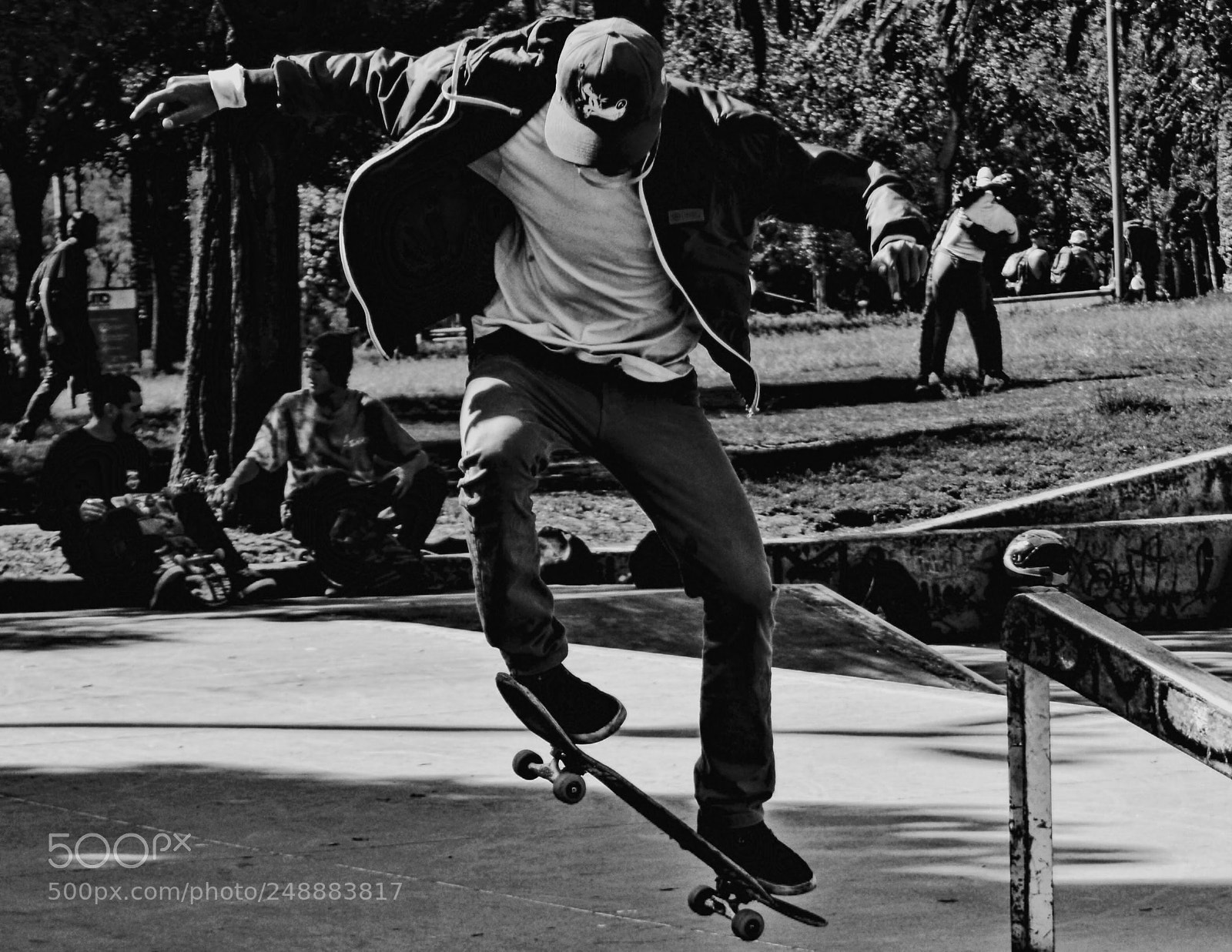 Nikon D3200 sample photo. Skateboarding photography