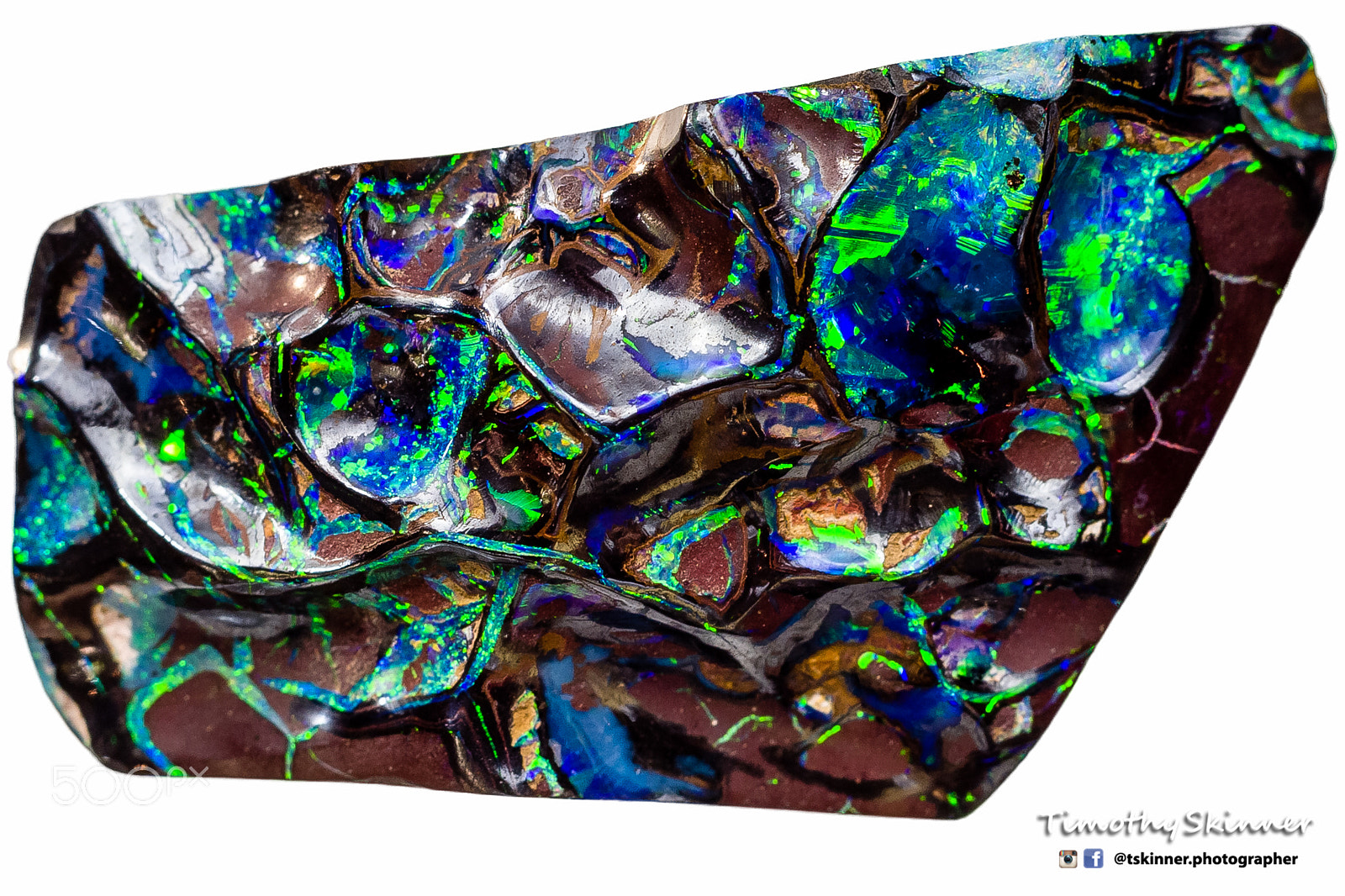 Canon EOS 40D sample photo. Colourful opal photography