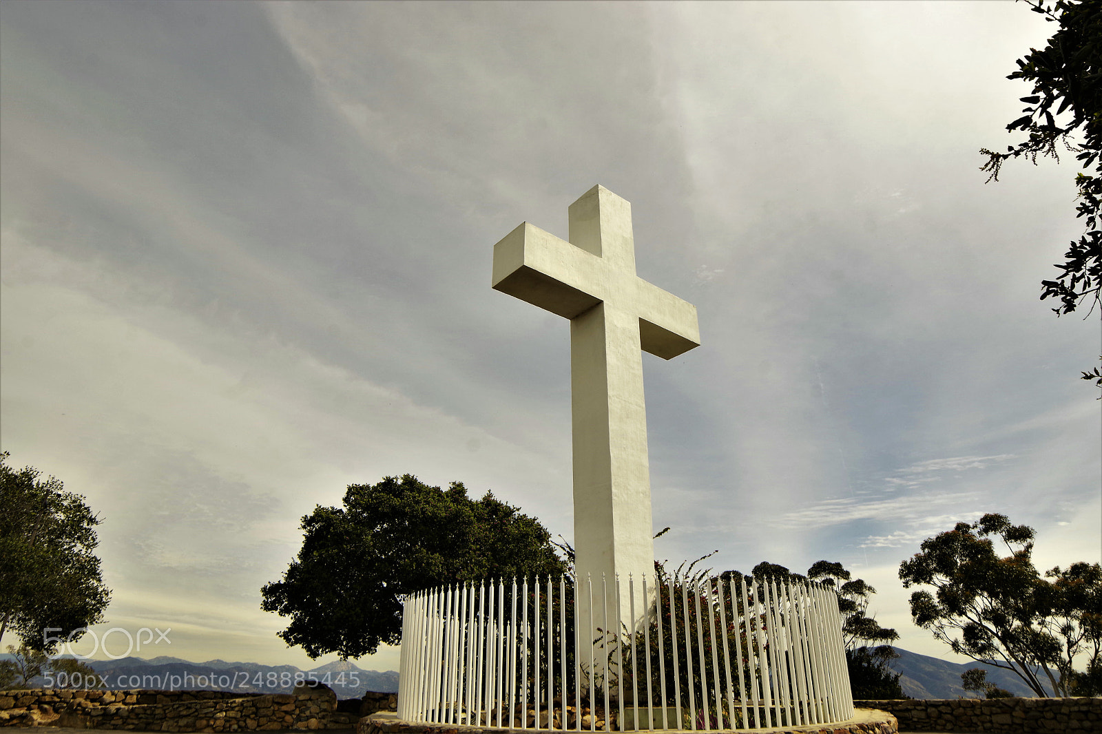 Pentax K-70 sample photo. Big cross photography