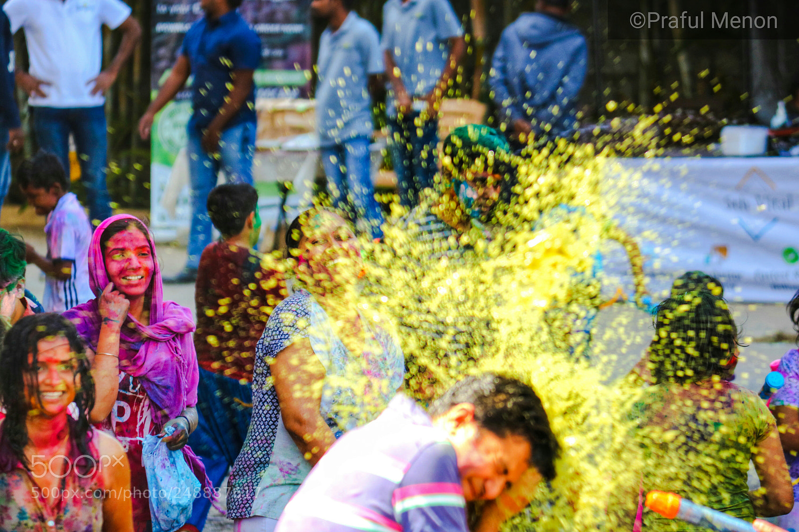 Canon EOS 750D (EOS Rebel T6i / EOS Kiss X8i) sample photo. Holi 2018 photography