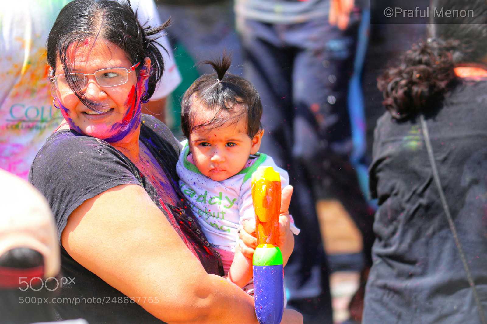 Canon EOS 750D (EOS Rebel T6i / EOS Kiss X8i) sample photo. Holi 2018 photography