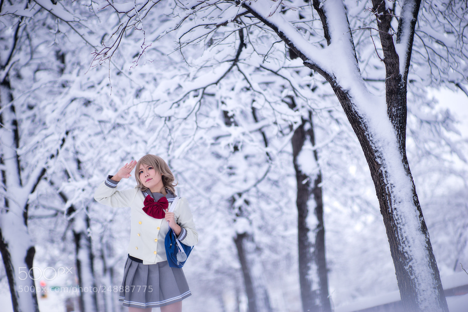 Sony a7 sample photo. Snow day photography