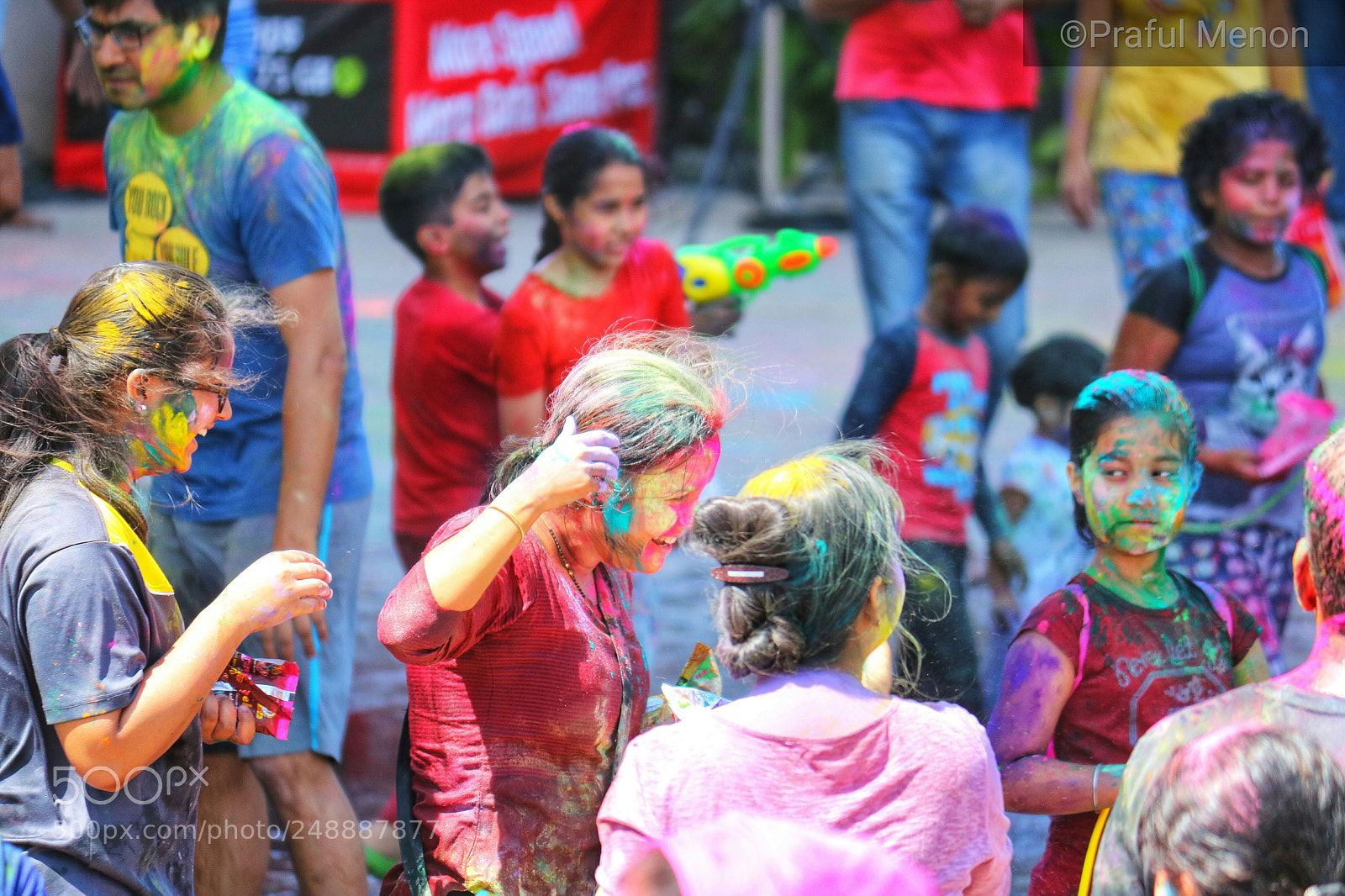 Canon EOS 750D (EOS Rebel T6i / EOS Kiss X8i) sample photo. Holi 2018 photography