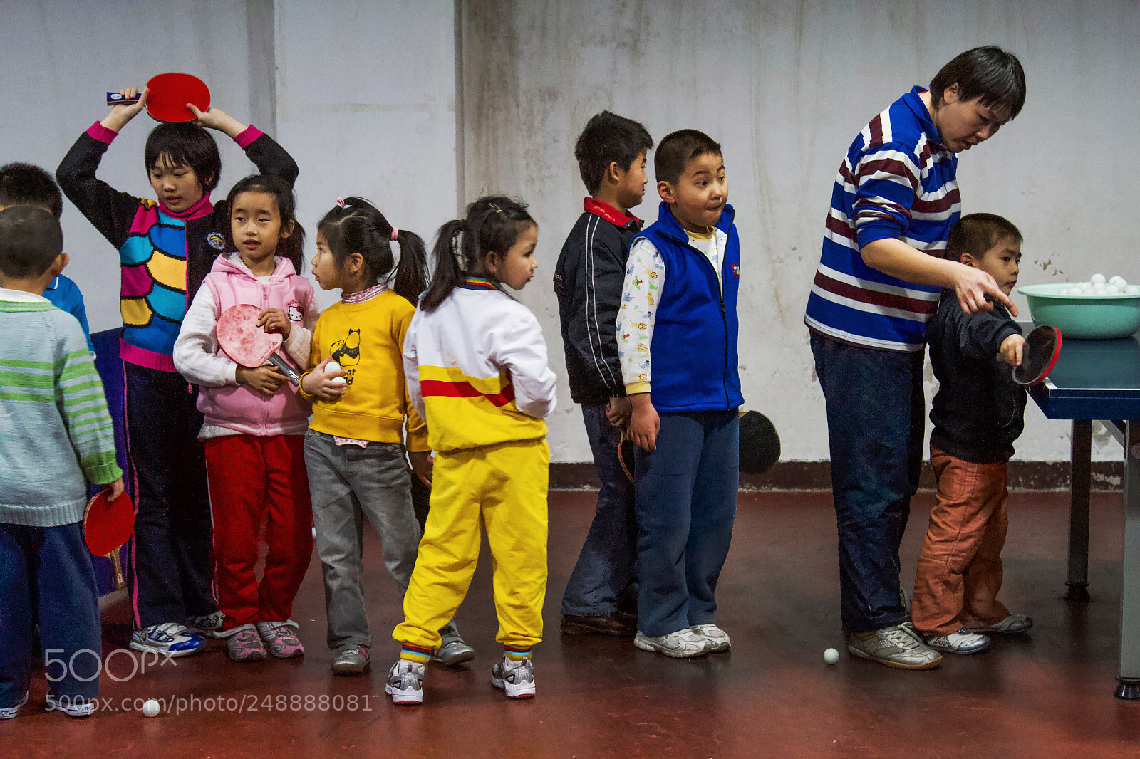 Canon EOS 7D sample photo. 【往年今日】排队学兵乓——2010.03.10.北京东城 photography