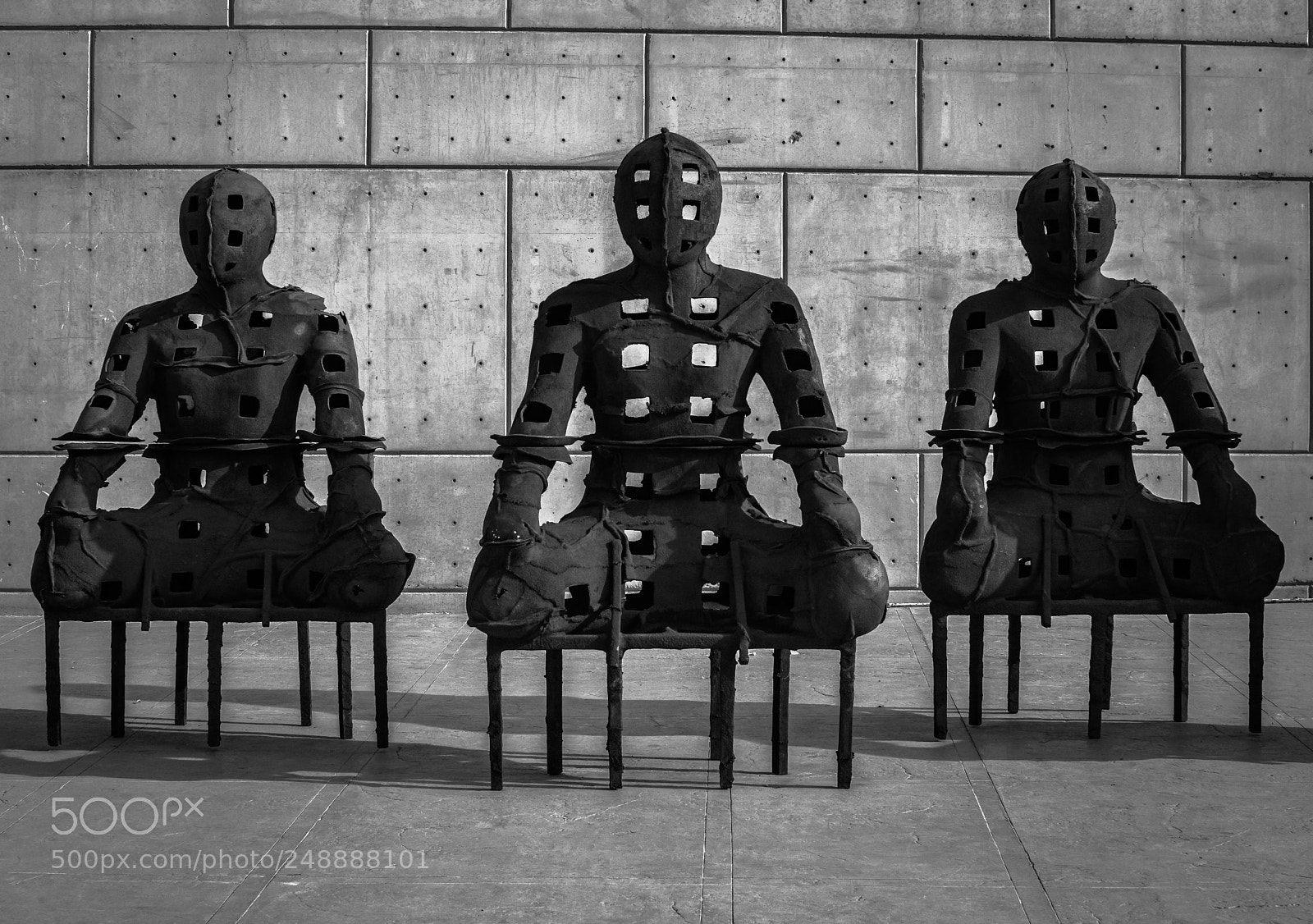 Nikon D3400 sample photo. The three meditators photography