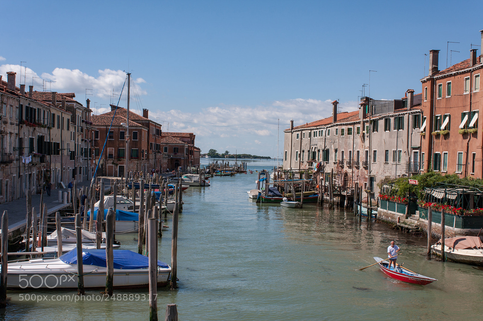 Canon EOS 40D sample photo. Channel on giudecca island photography