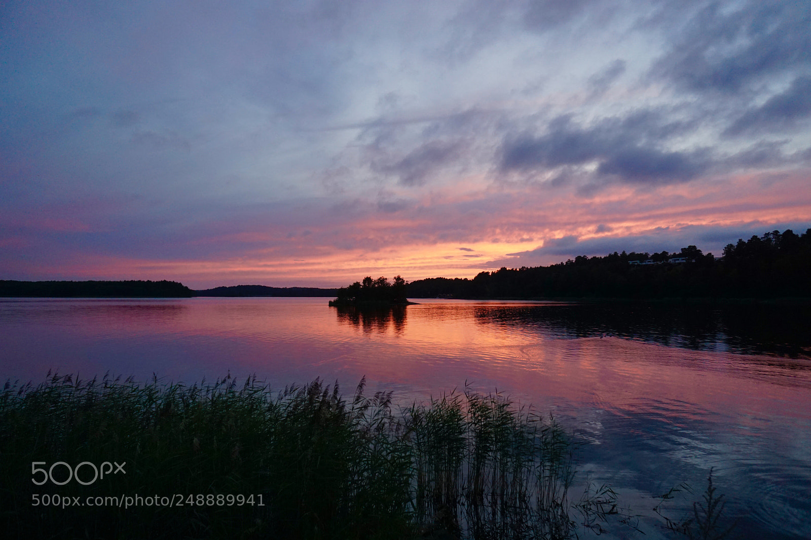 Sony a6000 sample photo. Pink sky photography