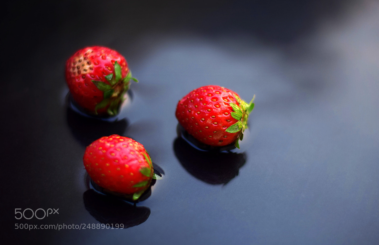 Nikon D3300 sample photo. Strawberry macro closeup photography