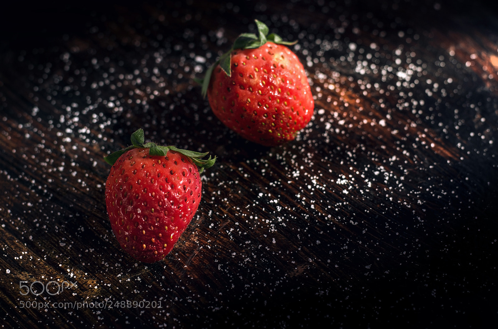 Nikon D3300 sample photo. Strawberry macro closeup photography