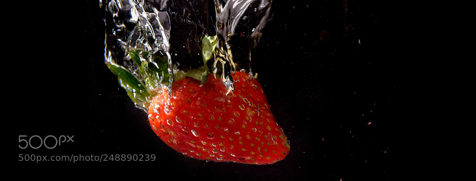 Nikon D3300 sample photo. Strawberry macro closeup photography