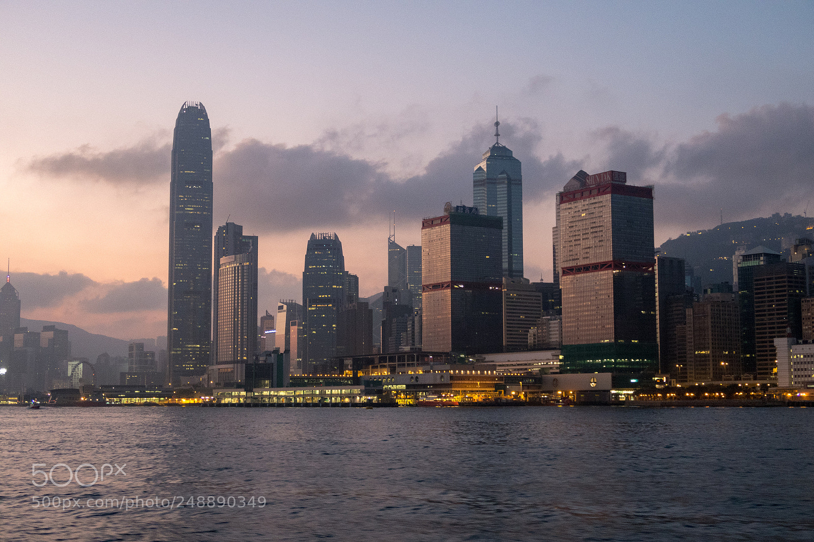 Canon PowerShot G7 X sample photo. Hongkong island with ifc photography