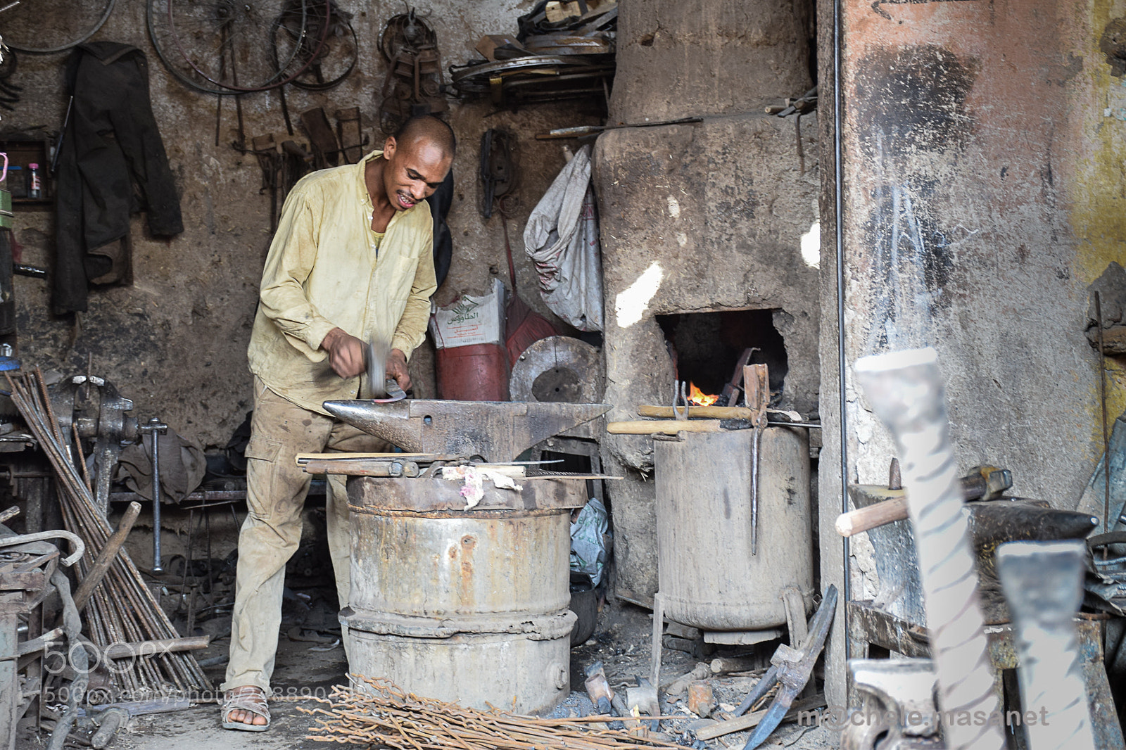 Nikon D5300 sample photo. The blacksmith photography