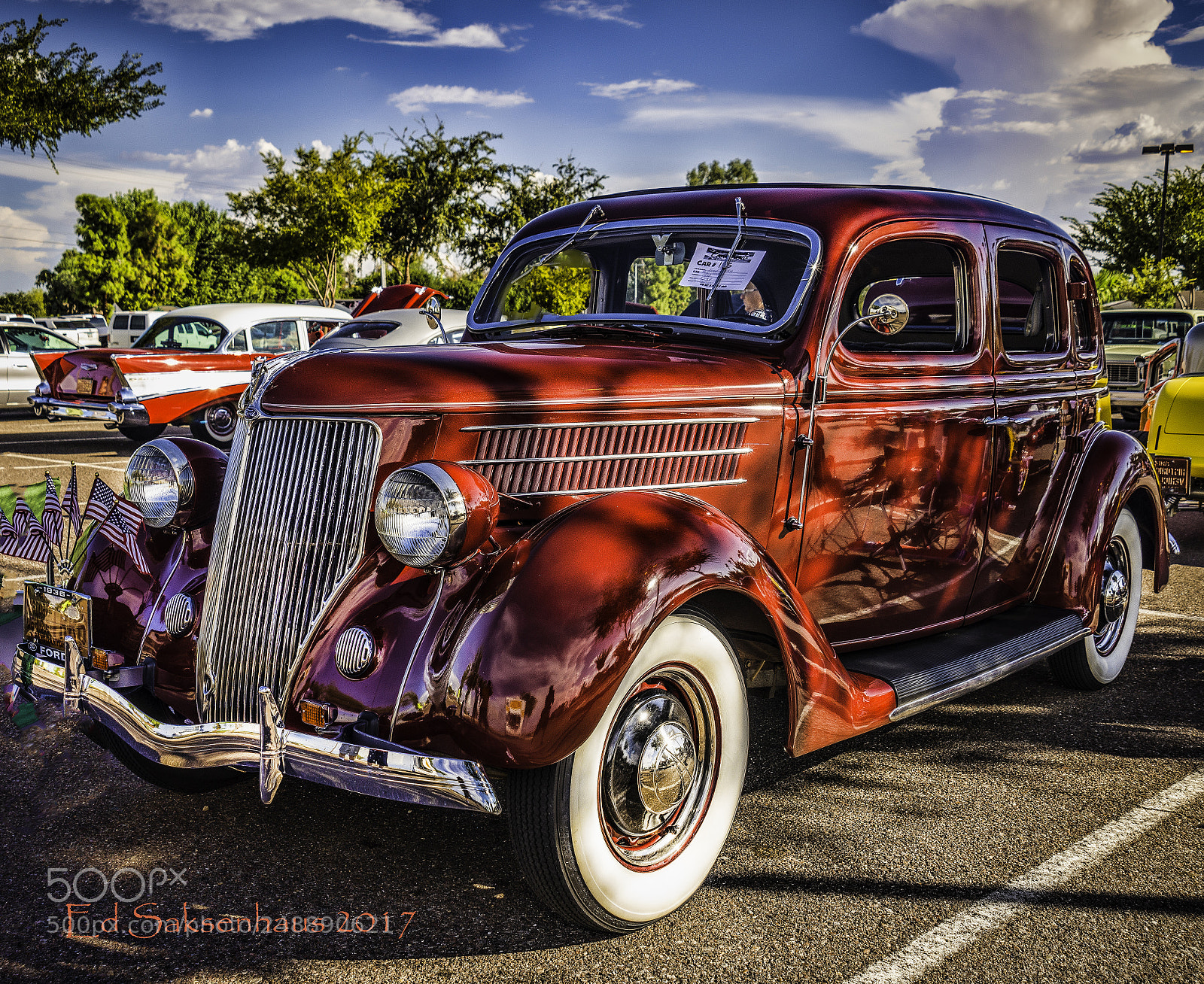 Nikon D800 sample photo. 1936 ford photography