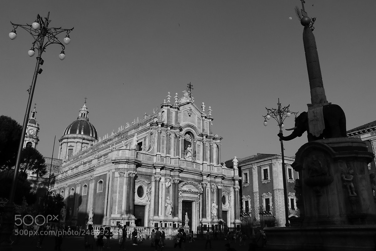 Canon EOS 80D sample photo. Cattedrale di catania photography