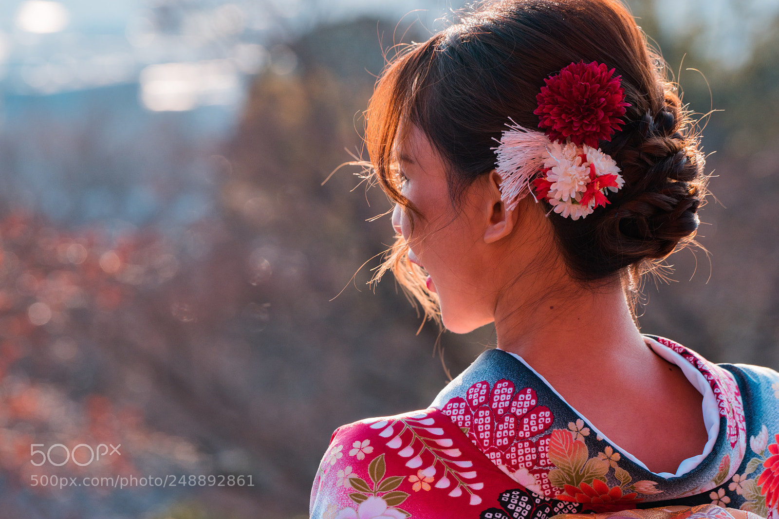 Sony a7 II sample photo. A kimono girl photography