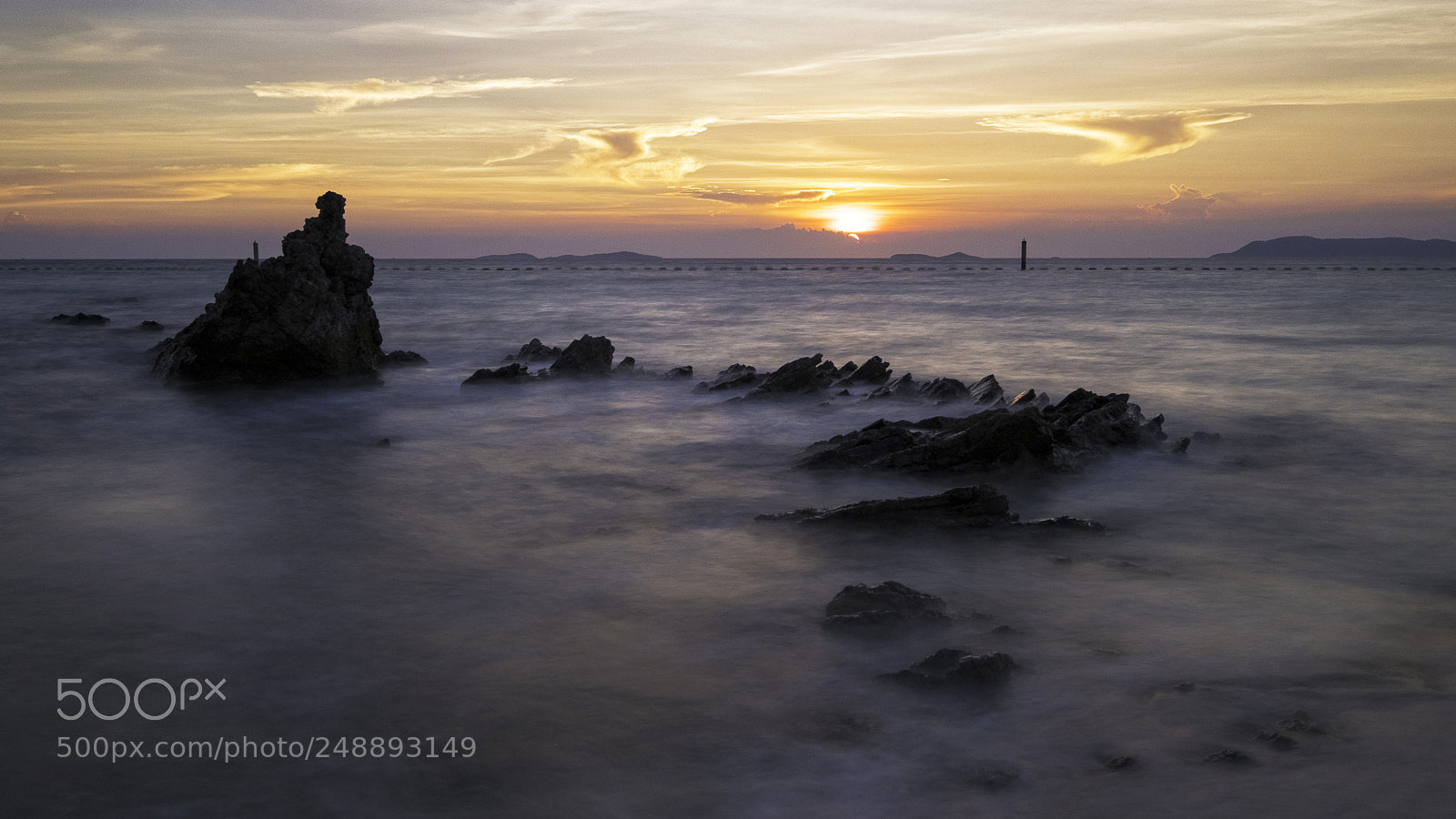 Fujifilm X-T2 sample photo. Sunset at samae beach,koh photography