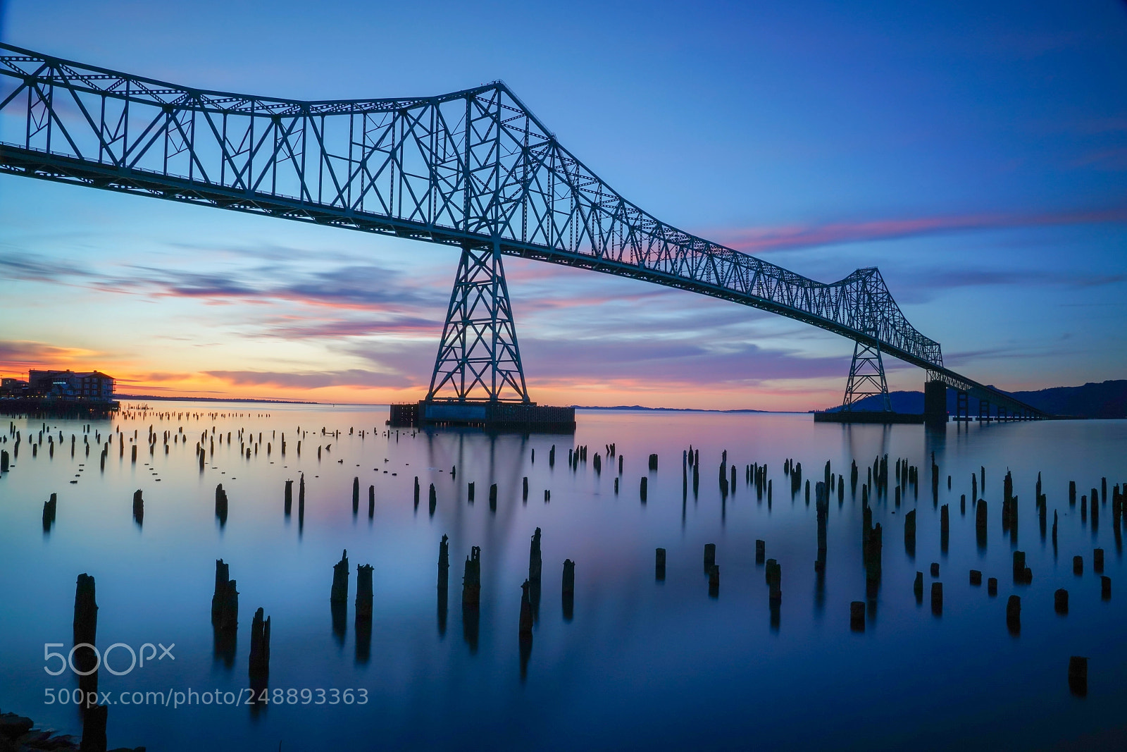 Sony a7R III sample photo. Megler bridge photography