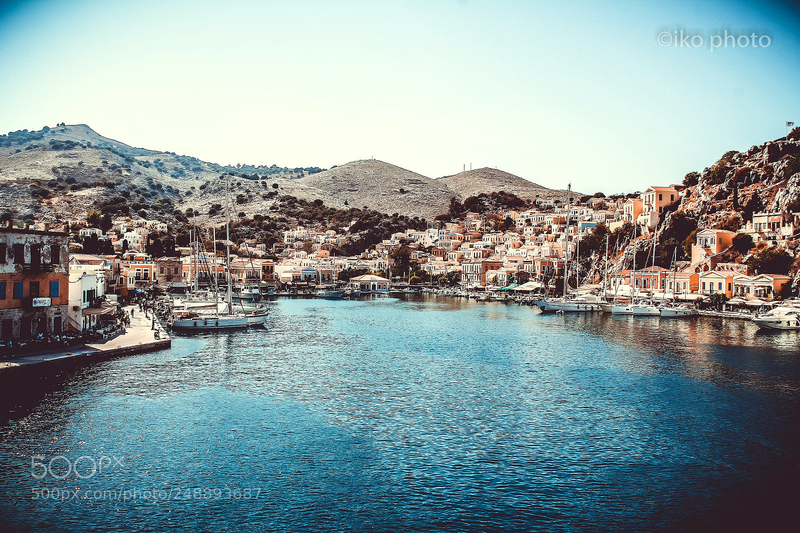 Canon EOS 1100D (EOS Rebel T3 / EOS Kiss X50) sample photo. Symi photography