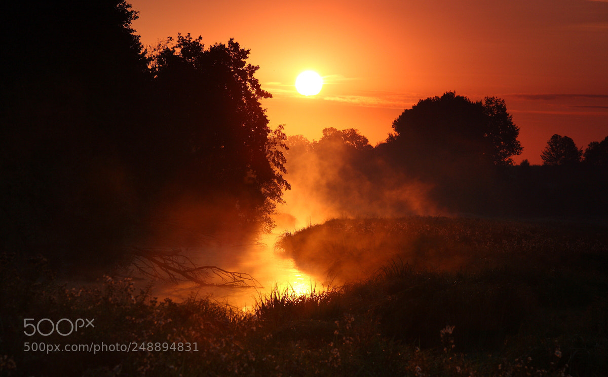 Canon EOS 5D sample photo. The sun is rising photography