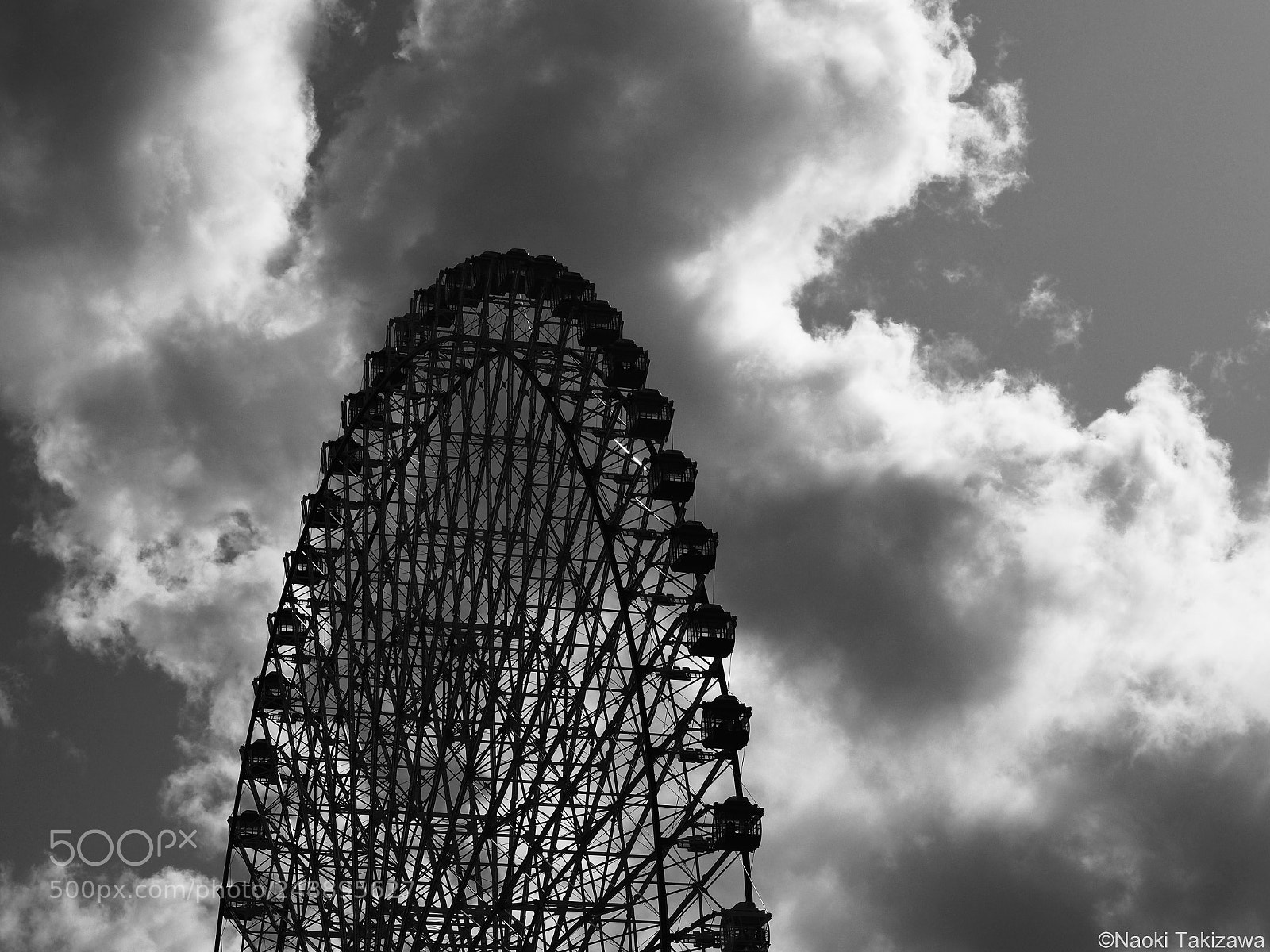 Olympus OM-D E-M1 Mark II sample photo. Ferris wheel in the photography