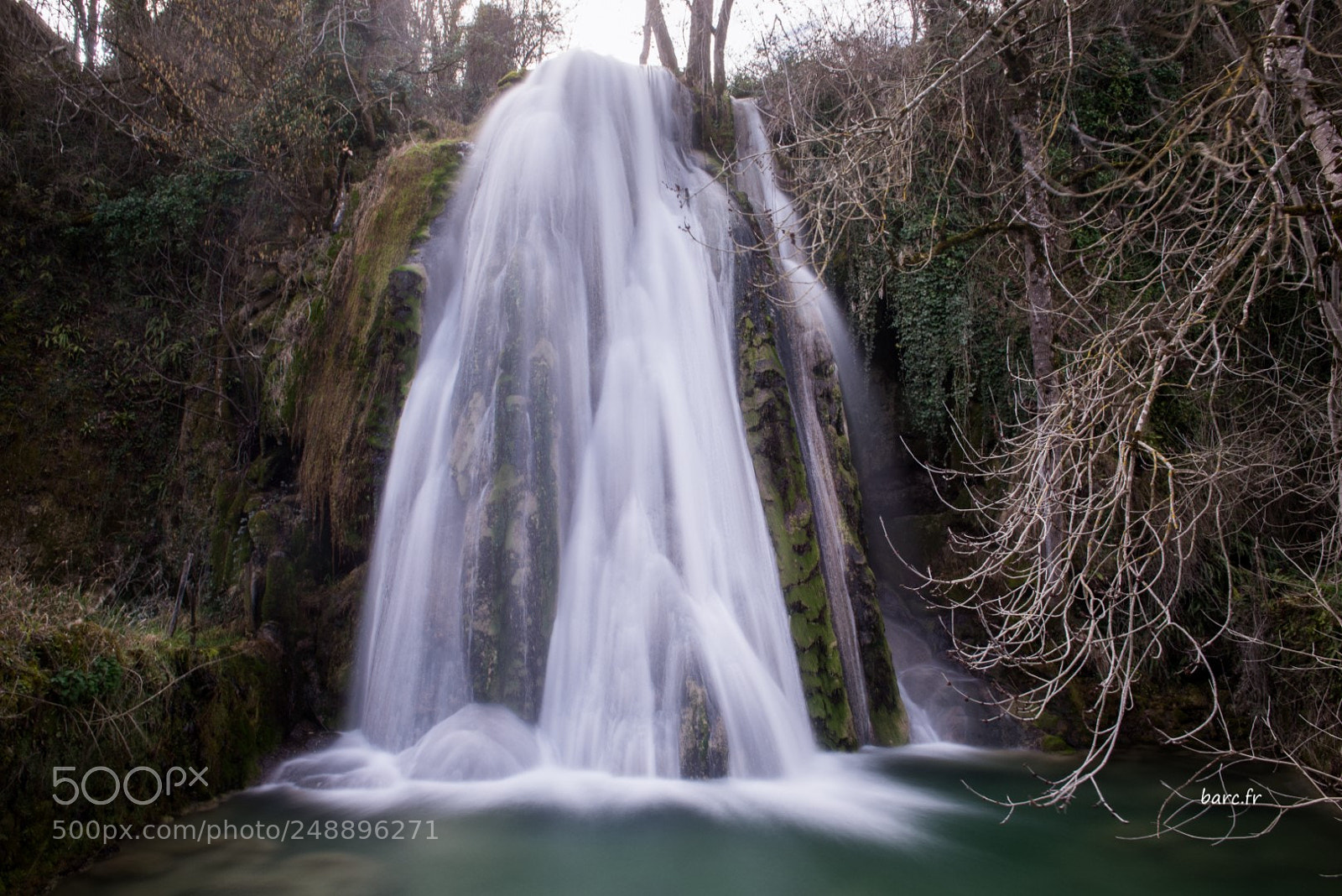 Nikon D610 sample photo. Cascade pétrifiante caylus photography